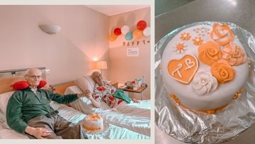 Anniversary surprise for two Derby Residents